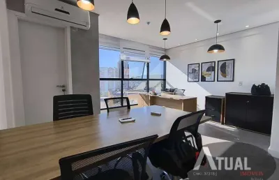 Aluga-se sala comercial no edifício tower carraro - atibaia/sp