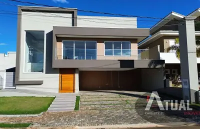 Casa alto padrão em condominio em atibaia 5 suites.