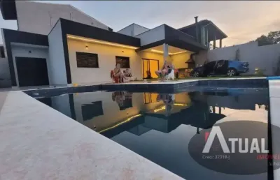 Casa á venda - com porteira fechada em atibaia/sp valor 990,000,00