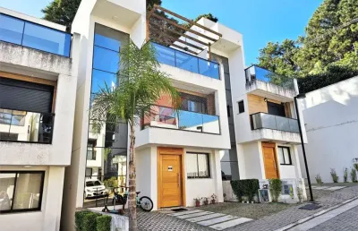 Casa em condomínio à venda em cotia-sp, parque rincão: 3 quartos, 1 suíte, 3 banheiros, 2 vagas, 150,02m²!