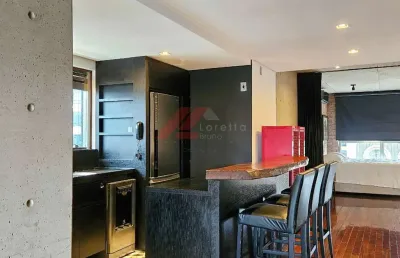 Apartamento para locação na cidade monções, são paulo-sp: 1 quarto, 1 suíte, 1 sala, 2 banheiros, 2 vagas de garagem, 90m².
