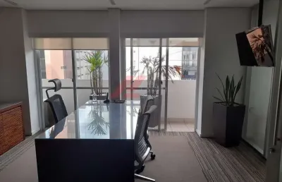 Oportunidade única: sala comercial em condomínio na vila olímpia, são paulo-sp, com 3 salas, 2 vagas e 100m²!