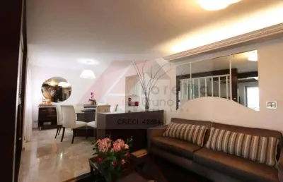 Moema pássaros - apartamento 220m², com 4 dormitórios sendo 2 suítes e 2 quartos americanos, 4 banheiros + 1 lavabo, closet, living amplo, varanda espaçosa, 4 vagas