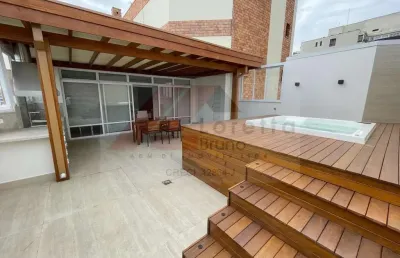 Cobertura duplex de luxo na vila suzana - 4 quartos, 4 suítes, 7 banheiros, 4 vagas - são paulo-sp - 500m²