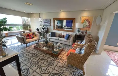 Luxuoso apartamento para locação em são paulo-sp, cidade monções: 3 quartos, 3 suítes, 1 sala, 5 banheiros, 4 vagas de garagem, 222m².