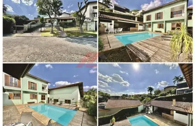 Casa à venda em carapicuíba-sp, bairro águas da fazendinha! 4 quartos, 3 suítes, 2 salas, 5 banheiros, 8 vagas, 359,18m²!