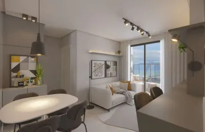 Apartamento com 2 quartos à venda na rua pascoal simone, --, coqueiros, florianópolis por r$ 892.125