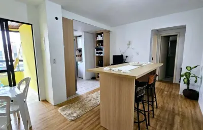 Apartamento com 1 quarto à venda na rua prefeito dib cherem, --, capoeiras, florianópolis por r$ 390.000