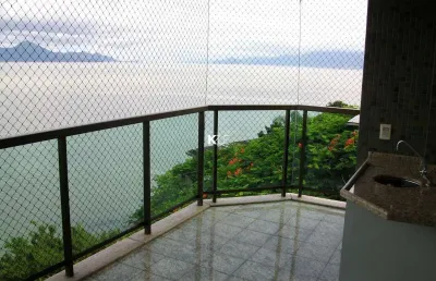 Apartamento com 3 quartos à venda na rua desembargador ferreira bastos, --, coqueiros, florianópolis por r$ 1.800.000