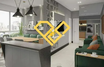 Apartamento com 2 quartos à venda no Campo Grande, Santos 