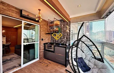 Apartamento com 2 quartos à venda no José Menino, Santos 