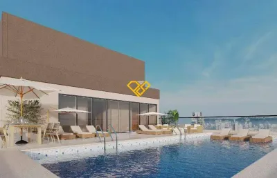 Apartamento com 2 quartos à venda no Boqueirão, Santos 