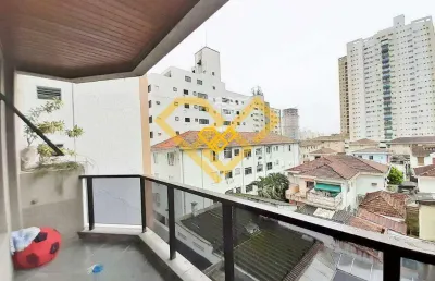 Apartamento com 3 quartos à venda no Embaré, Santos 