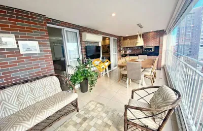 Apartamento com 3 quartos para alugar no Boqueirão, Santos 