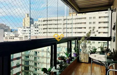 Apartamento com 3 quartos para alugar no Pompéia, Santos 