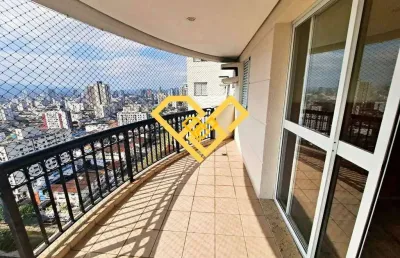 Apartamento com 4 quartos para alugar no Marapé, Santos 