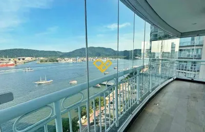 Apartamento com 3 quartos para alugar no Ponta da Praia, Santos 