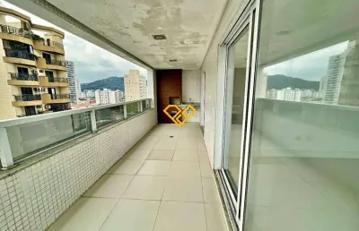 Apartamento com 4 quartos para alugar em santos/sp.