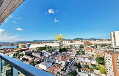 Apartamento com 2 quartos para alugar no Ponta da Praia, Santos 