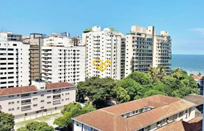 Apartamento com 2 quartos para alugar no Boqueirão, Santos 