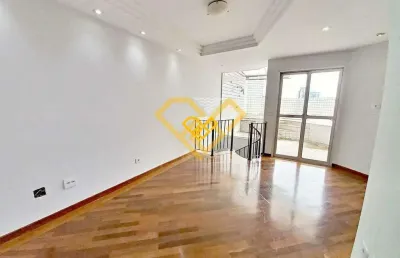 Cobertura 3 quartos em santos para alugar em santos/sp.