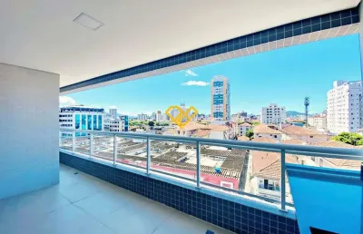 Apartamento com 2 quartos para alugar no Boqueirão, Santos 