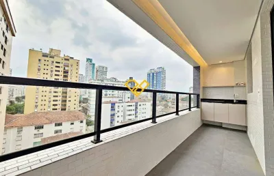 Apartamento com 1 quarto à venda no Ponta da Praia, Santos 