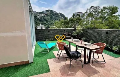 Apartamento garden 2 quartos para locação em santos - sp