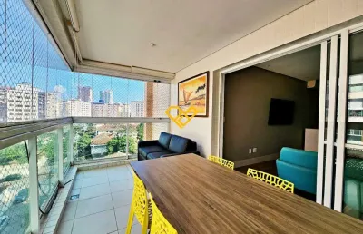 Apartamento com 3 quartos para alugar no Ponta da Praia, Santos 