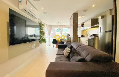 Apartamento com 1 quarto para alugar no Ponta da Praia, Santos 