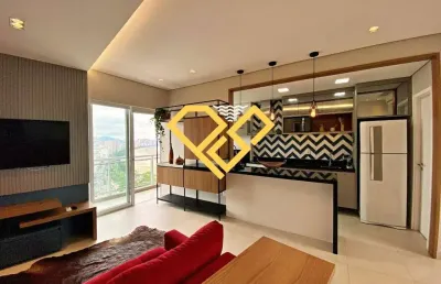 Apartamento com 1 quarto para alugar no Pompéia, Santos 