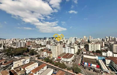 Apartamento com 2 quartos à venda no Macuco, Santos 