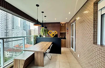 Apartamento com 3 quartos à venda no Pompéia, Santos 