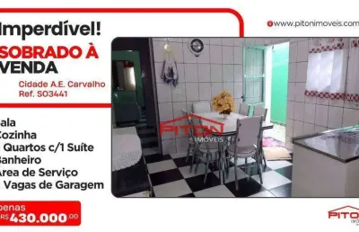 Sobrado - cidade antônio estevão de carvalho - são paulo/sp