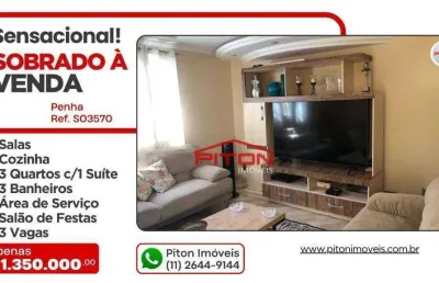 Casa com 3 quartos à venda na Rua Najatu, 119, Penha, São Paulo
