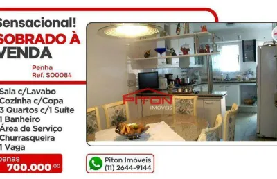 Casa com 3 quartos à venda na Rua Jaime Taveira, 102, Penha, São Paulo