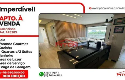 Apartamento com 2 quartos à venda na Rua Serra da Bocaina, 547, Belenzinho, São Paulo