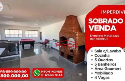 Sobrado frontal - ermelino matarazzo - são paulo/sp