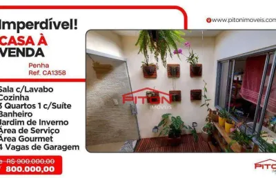 Casa com 3 quartos à venda na Rua Mateus Lourenço de Carvalho, 351, Penha, São Paulo