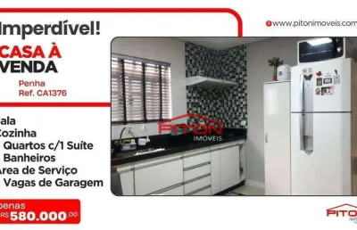 Casa com 3 quartos à venda na Rua Tujuba, 811, Penha, São Paulo