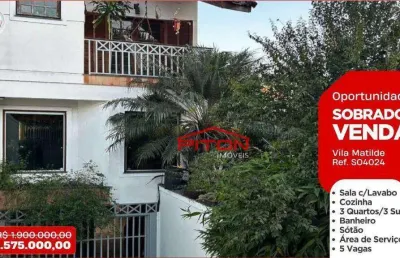 Casa com 3 quartos à venda na Rua Plínio de Carvalho, 247, Vila Matilde, São Paulo