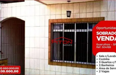 Casa com 3 quartos à venda na Rua Alvarino Souza Rezende, 160, Centro, Guarulhos
