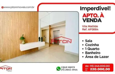 Apartamento com 1 quarto à venda na Rua Frei Mont Alverne, 293, Vila Matilde, São Paulo