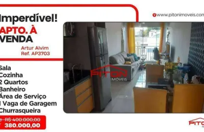 Apartamento com 2 quartos à venda na Rua Cratéus, 169, Artur Alvim, São Paulo