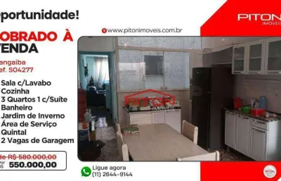 Casa com 3 quartos à venda na Rua Jaime Taveira, 203, Cangaíba, São Paulo