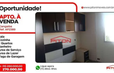 Apartamento com 2 quartos para alugar na Rua Tânia Maria, 107, Cangaíba, São Paulo