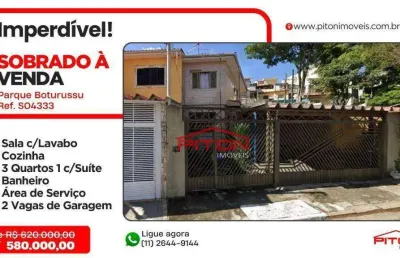 Casa com 3 quartos à venda na Rua Rubens Galvão de França, 250, Parque Boturussu, São Paulo