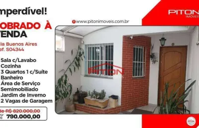 Casa com 3 quartos à venda na Rua Louis Garneray, 11, Vila Buenos Aires, São Paulo
