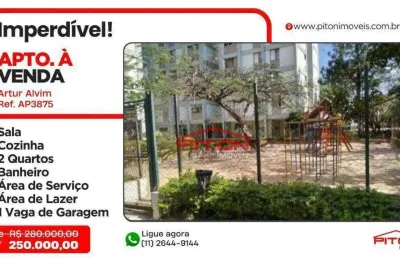 Apartamento com 2 quartos à venda na Avenida Nicolau Jacinto, 685, Artur Alvim, São Paulo