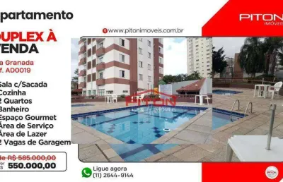 Apartamento com 2 quartos à venda na Rua Mandu, 285, Vila Granada, São Paulo